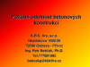 Prezentace: Požární odolnost / Prezentující: Ing. Bebčák, Ph.D. / K.B.K. Fire
