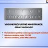 Prezentace Vodonepropustné konstrukce - zásady navrhování / Ing. Vojtěch Petřík, Ph.D. / HELIKA