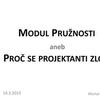 Prezentace: Modul pružnosti - navrhování / Prezentující: Ing. Števula, Ph.D. / Svaz výrobců betonu v ČR
