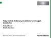 Prezentace: Vady vzniklé chybným prováděním betonových konstrukcí / Prezentující: Ing. Coufal, Ph.D.; Ing. Mazurová / TBG METROSTAV.pdf