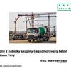 Betony z nabídky skupiny Českomoravský beton / Ing. Marek Tichý / TBG Metrostav.pdf Betony z nabídky skupiny Českomoravský beton / Ing. Marek Tichý / TBG Metrostav.pdf